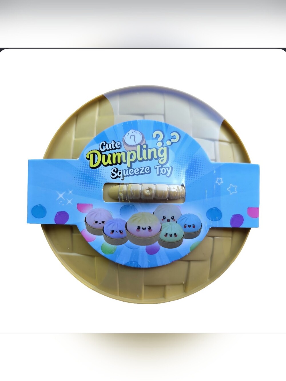 New EMOJI Dumpling Squeeze Toy